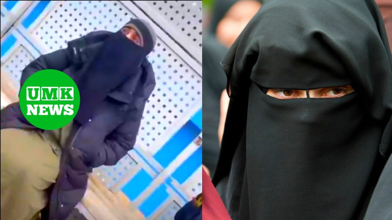 বোরখা পরাই রাশিয়ান নারীকে কটুক্তি!