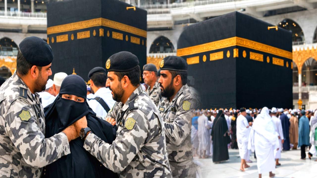 মক্কায় কিসওয়া কাটার চেষ্টায় নারী আটক, ভিডিও ঘিরে সমালোচনা