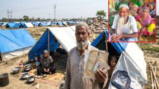 ভারতের আসামে উচ্ছেদ অভিযান