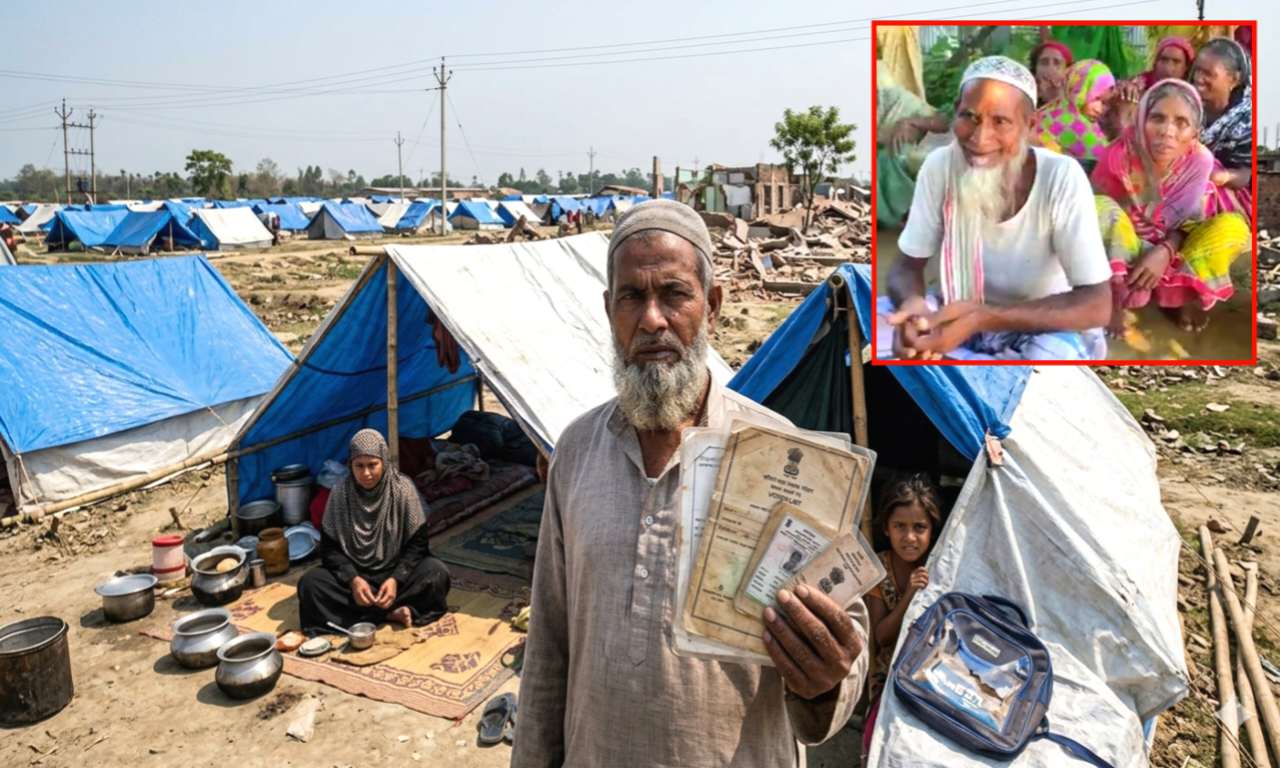 ভারতের আসামে উচ্ছেদ অভিযান