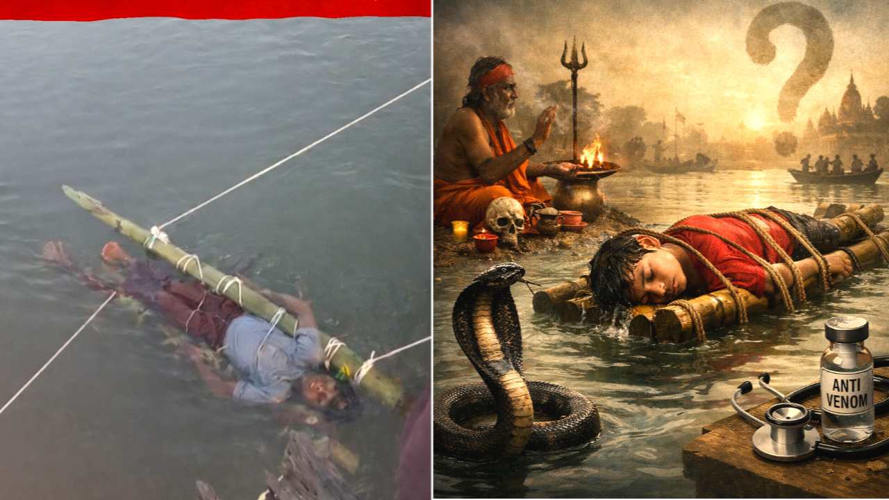 ভারতে সাপের কামড়ে কিশোরের মৃত্যু: চিকিৎসার বদলে গঙ্গায় ডুব, অন্ধবিশ্বাস নিয়ে প্রশ্ন